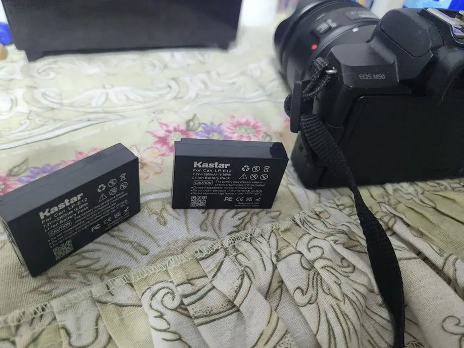 BATERIA LP-E12 KASTAR P/CANON 100D M M2 M10 M50 M100 M200