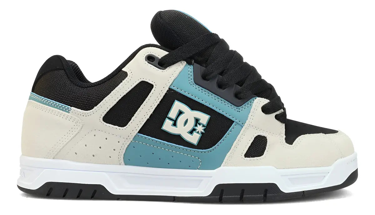 ZAPATILLAS DC SHOES STAG HOMBRE GRIS TALLA 28.5 MX GRADO B