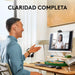 LOGITECH BRIO 100 WEBCAM FULL HD 1080P TAPA RIGHTLIGHT NEGRO - TiendaKomet México