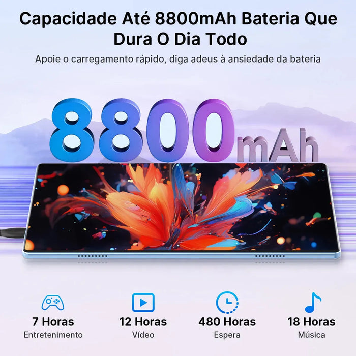 Tablet 10.1 Hd 16gb Ram 256gb Android 16 Dual Sim 8000mah GRADO B
