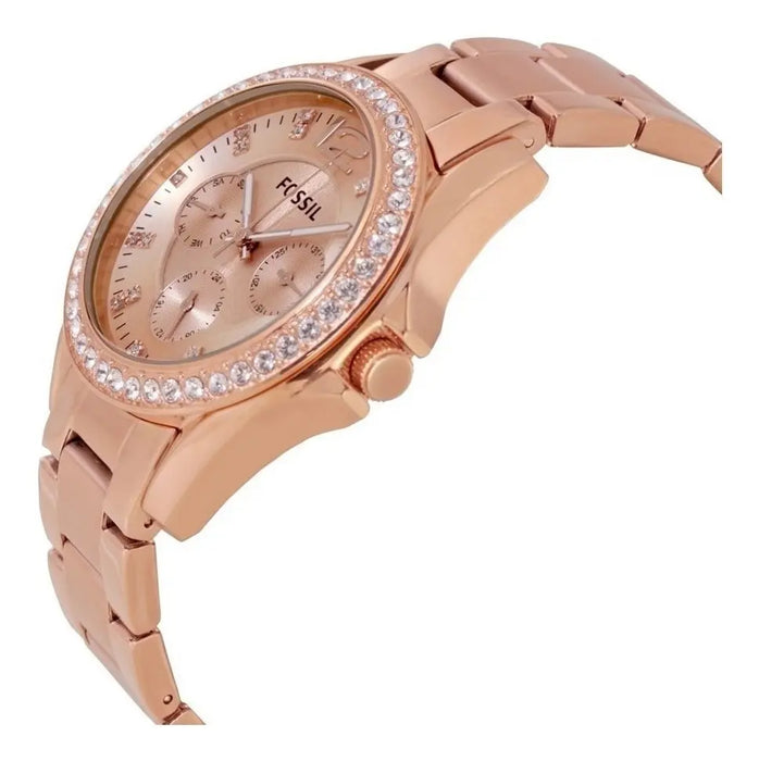 RELOJ FOSSIL PARA MUJER EN ORO ROSA ES2811   |  GRADO A