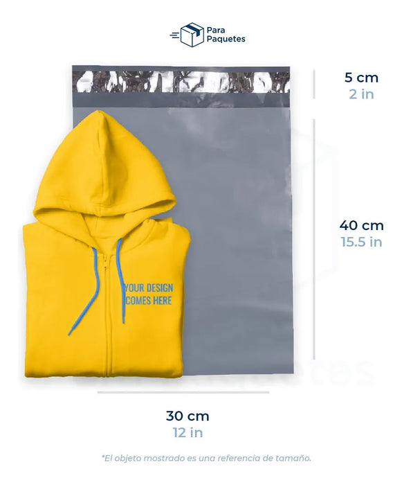 500 bolsas ecommerce para envios mensajeria  30 x 40 - GRADO B