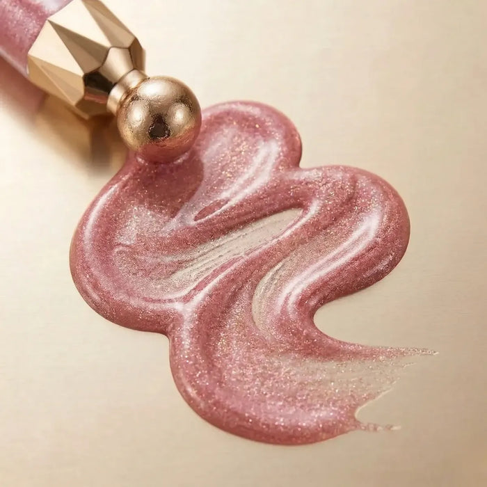 JUICY GLITTER LIP GLOSS COLOR 05| BRILLO LABIAL VOLUMINIZADOR | BOB COSMETICS EFECTO PLUMP + GLITTER | GRADO A
