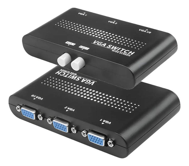 CONMUTADOR 2 EN 1 SWITCH DIVISOR MONITOR VGA - BIDIRECCIONAL GRADO B