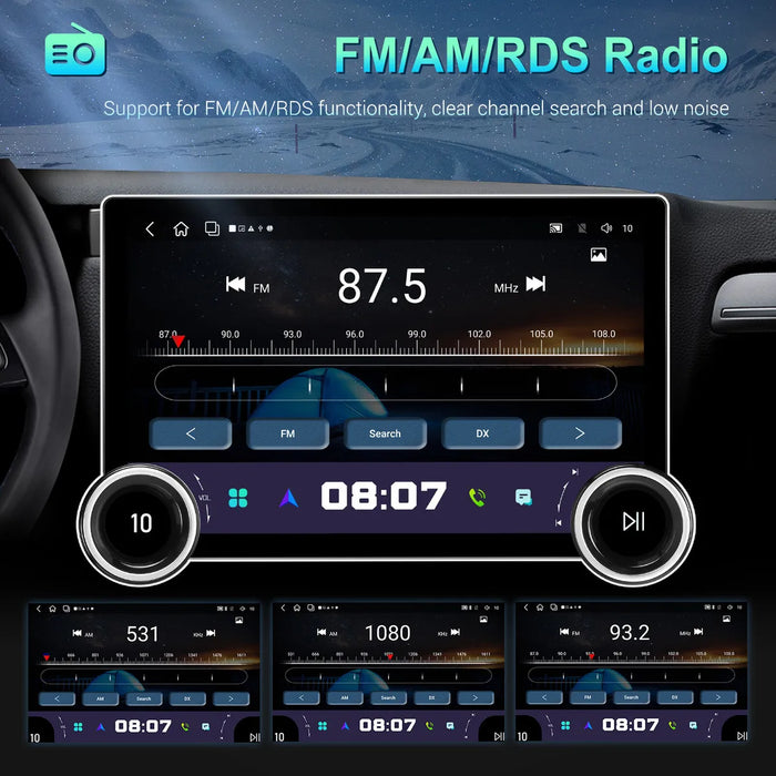 Reproductor De Coche De 11.8 Pulgadas, 8 Núcleos, 8+128 G,  Grado B