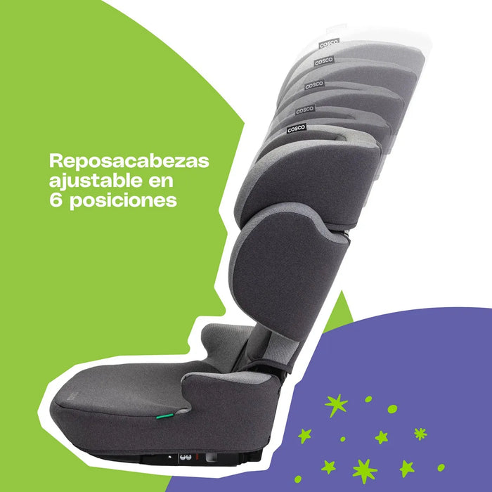 AUTOASIENTO BOOSTER COSCO TURBO TURBO GRIS Grado B