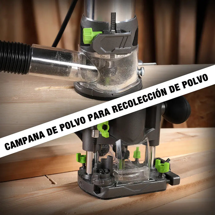 ROUTER DE MANO WORKPRO 780W 30000 RPM 2 BASES GRADO B