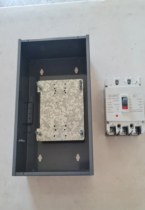Gabinete + Interruptor 80 Amper Caja Moldeada 3 Polos Termo Sobreponer-GRADO B