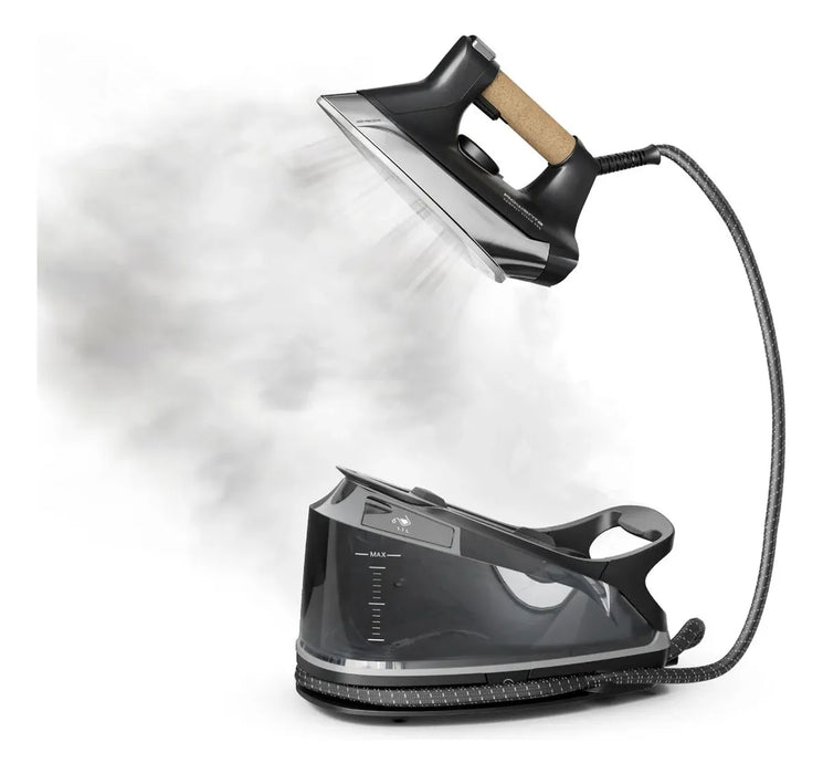 Generador de Vapor Rowenta Pro Compact DG7661U1 | Alta Presión | Suela Microsteam | Color Negro | Grado B ✨