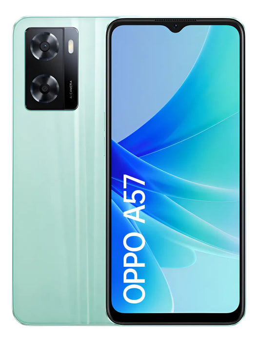 OPPO A57 (Verde) - Smartphone Completo: Carga Rápida + Sonido Premium GRADO B