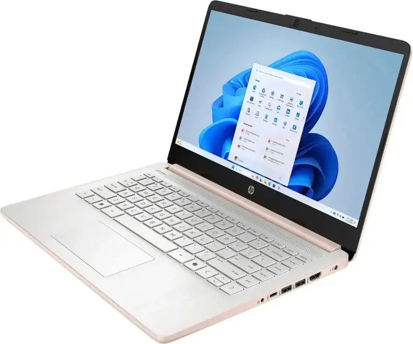 Laptop Hp 14 Pulgadas Intel N150 4 Ram 128 Ssd Ufs Oro Rosa Palido GRADO A