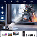 PROYECTOR LED ANDROID WIFI PROFESIONAL MINI PORTATIL CON 2 GAMEPADS 12000LM LED 4K 1080P BLANCO GRADO A - TiendaKomet México