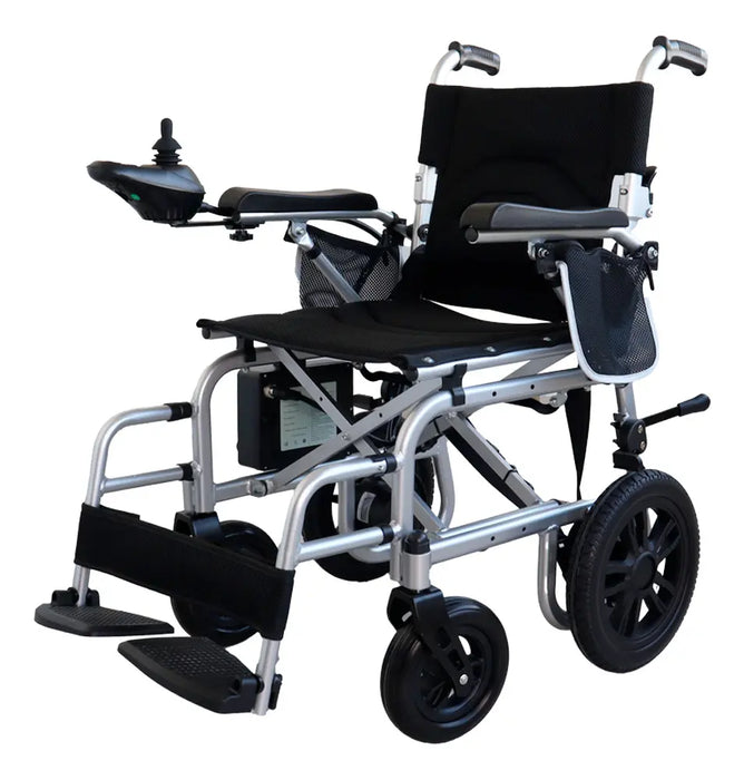 Gambimedic Silla De Ruedas Electrica Todoterreno Aluminio Portatil Ligera 19kg Control Intercambiable Brazo Derecho O Izquierdo Control Brazo Derecho GRADO B