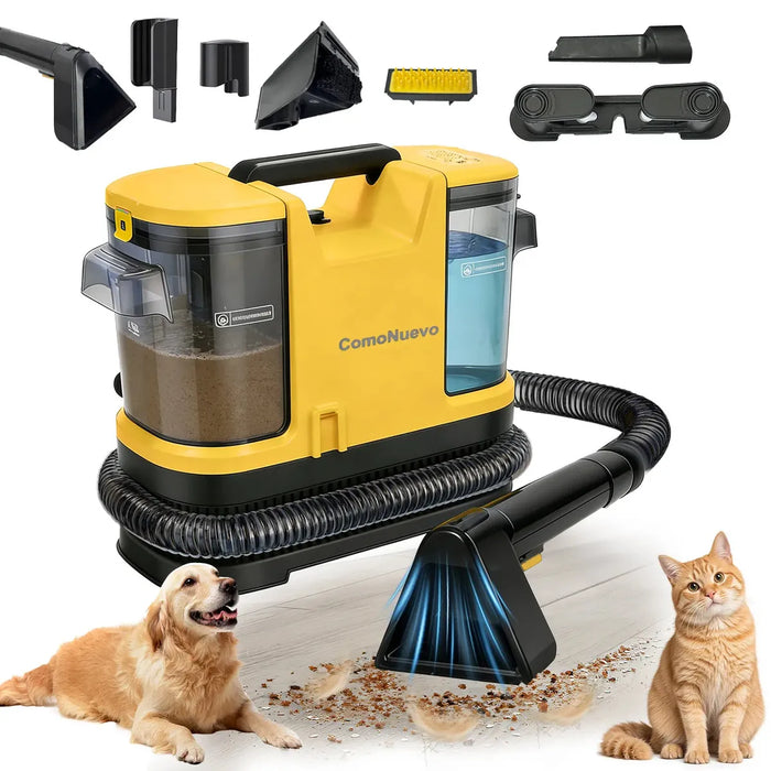ASPIRADORA LIMPIAALFOMBRAS 1800ML 800ML 22000PA 850W 5 CABEZALES GRADO B