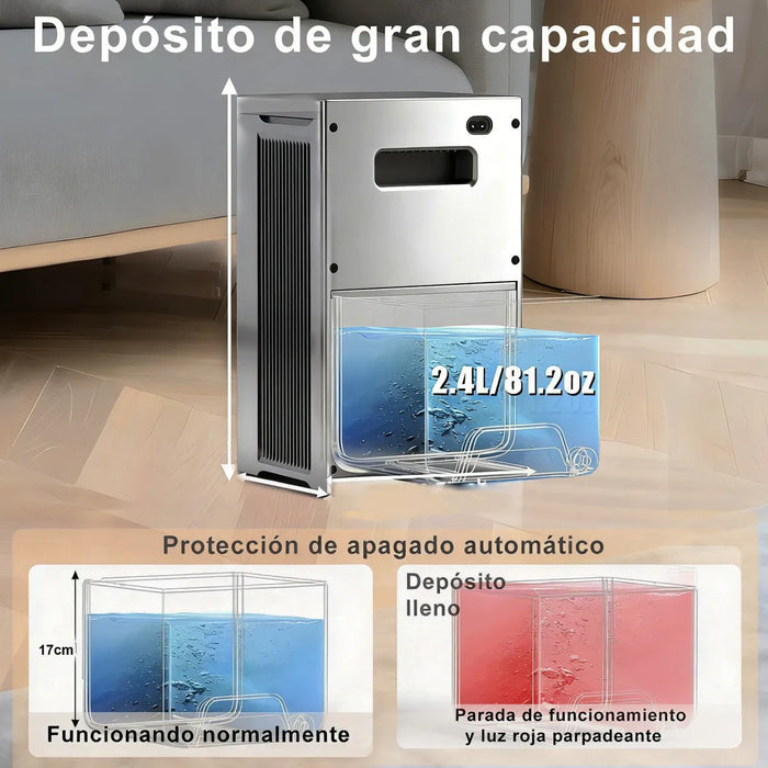 BOKOPTYR DESHUMIDIFICADOR DESHUMIDIFICADOR CT15 DOMESTIC CURRENT GB0828 110V COLOR GRIS GRADO B - TiendaKomet México