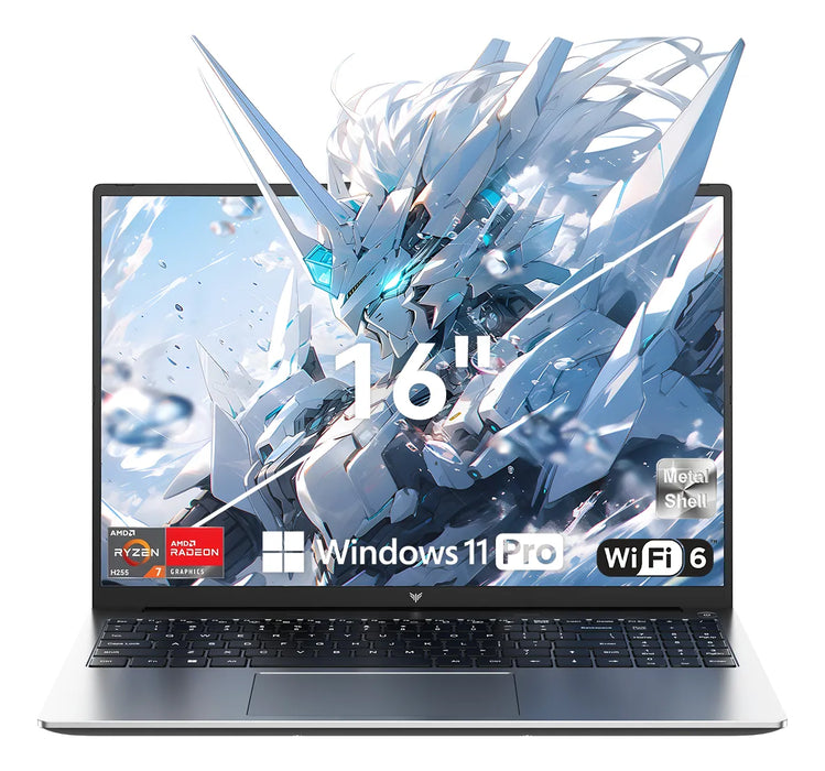 Laptop Gamer 16'' Amd Ryzen 7 H255 16gb Ram 512gb Ssd Ddr5 GRADO B