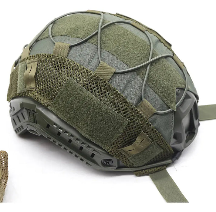 FORRO PARA CASCO TACTICO VARIOS COLOR MILITAR EQUIPO TACTICO LOTE 26 PZAS GRADO B