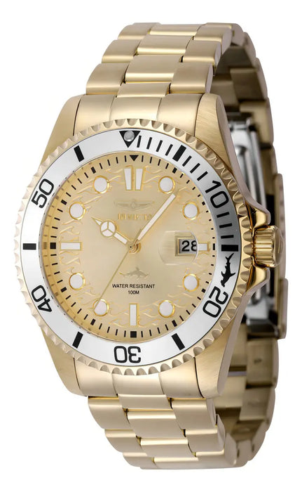 Reloj Invicta 48375 Oro Hombres Negro GRADO A