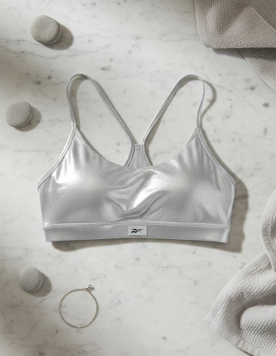 LUX CHROME STRAPPY BRA REEBOK ADULTO MUJER GRIS LISO M GRADO B