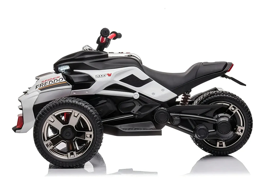 MOTOCICLETA ELÉCTRICA SPYDER 3 RUEDAS INFANTIL 24V 3-6 AÑOS GRADO B