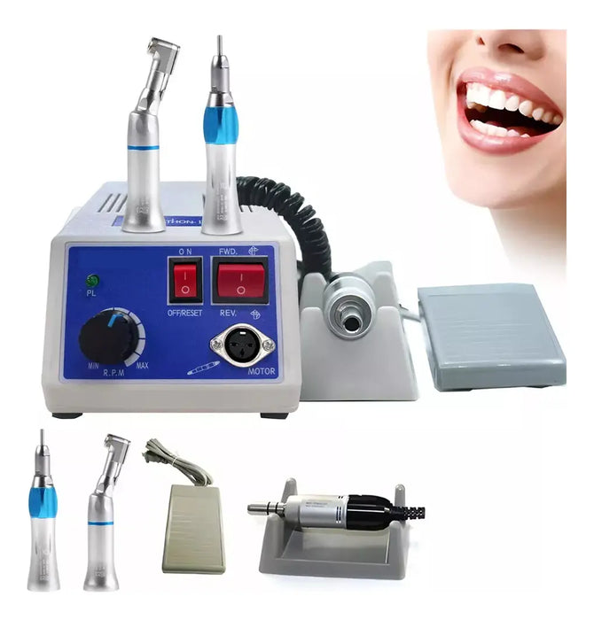 PULIDOR MICROMOTOR DENTAL GMDR N3 CONECTOR E RECTO ANGULADO GRADO B