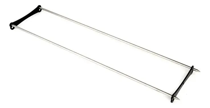 DOBLE VARA PARA ASADOR KANKA - BROCHETAS Y CORTES DELGADOS GRADO B