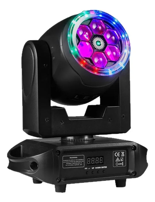 Luz De Escenario Láser Móvil Rgbw De 90w Con Rotación 360d GRADO A