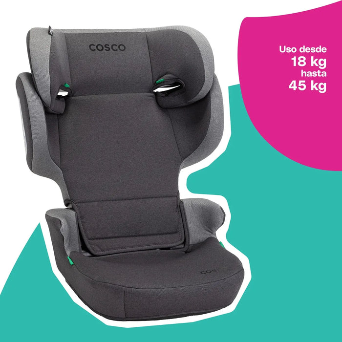 AUTOASIENTO BOOSTER COSCO TURBO TURBO GRIS Grado B
