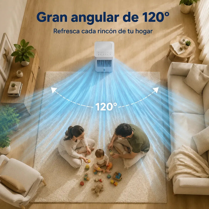 Ventilador Censtech 4 en 1 13L 70° 3 Velocidades Blanco Grado B