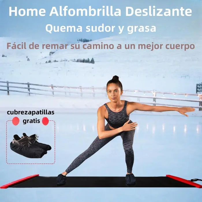 tapete deslizante de entrenamiento patinaje equilibrio 180cm 1 GRADO B