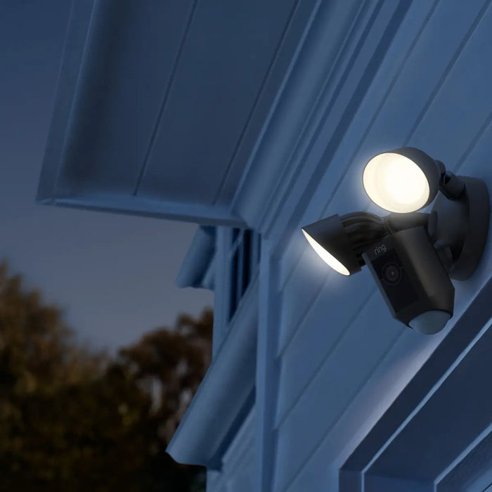 CAMARA SEGURIDAD RING FLOODLIGHT CAM WIRED PLUS NEGRO GRADO B