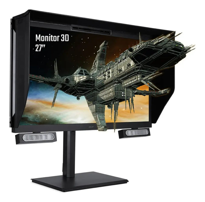 MONITOR ACER 3D 27 UHD 160HZ PANEL AHVA AMD FREE-SYNC PREM NEGRO GRADO A