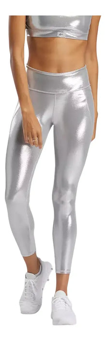 LUX CHROME HR TIGHT REEBOK ADULTO MUJER PLATEADO LISA TALLA L GRADO B