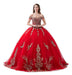 VESTIDOS DE QUINCEAÑERA ROSEBRIDAL ELEGANT DE COLOR ROJO TALLA G GRADO B - TiendaKomet México