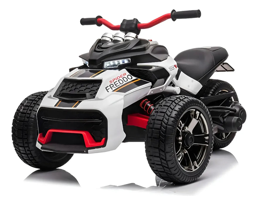 MOTOCICLETA ELÉCTRICA SPYDER 3 RUEDAS INFANTIL 24V 3-6 AÑOS GRADO B