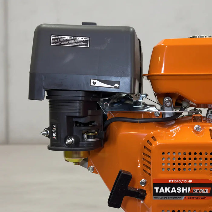 MOTOR A GASOLINA TAKASHI 13HP 4T | 389CC | ENCENDIDO MANUAL | CAJA SELLADA | GRADO B (SIN REVISAR)