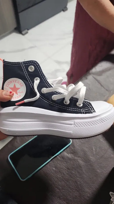 Tenis Converse Chuck Taylor All Star Move Plataforma Talla 20 MX | Grado A