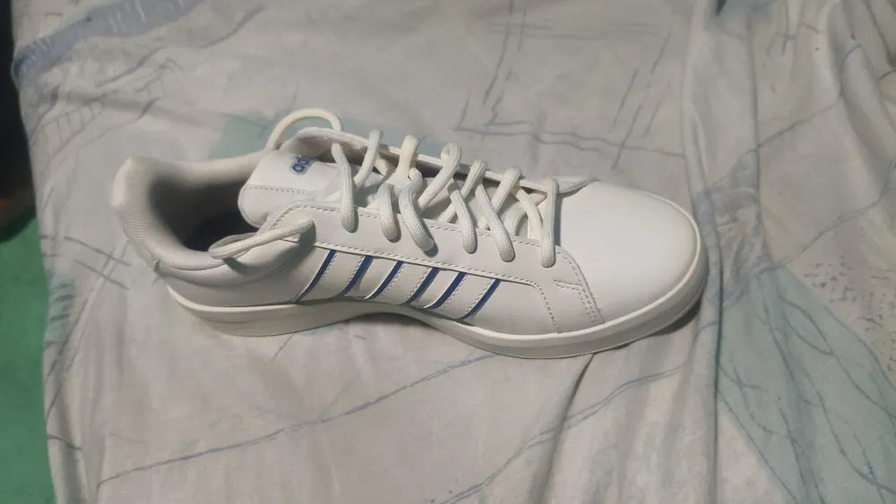 Tenis adidas Grand Court Base 3.0 HQ0068 Blanco Talla 6 MX | Grado B