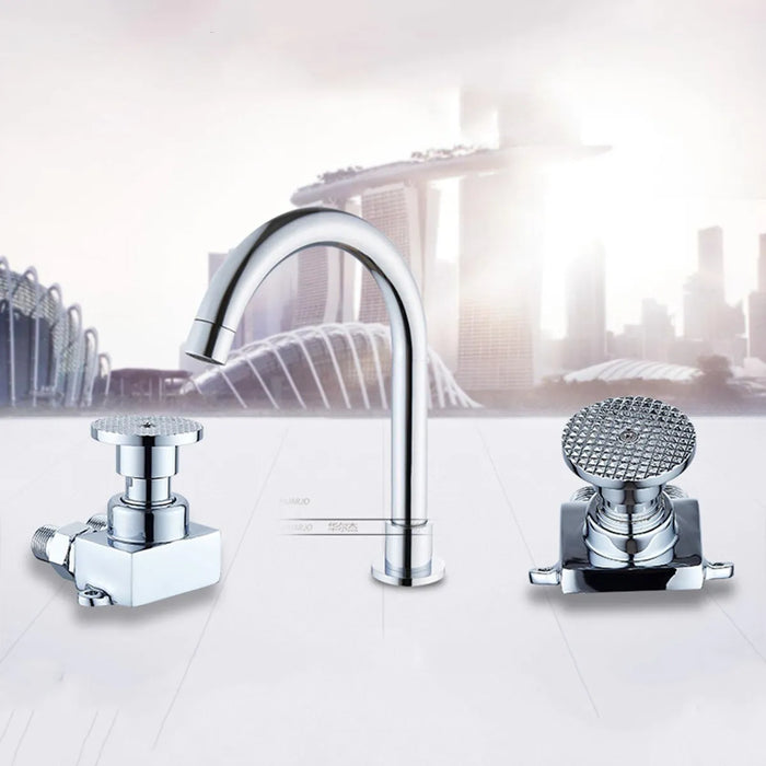 Grifo De Pedal, Agua Fri­a Cambiar Pedal De Pie Cobre Valvula 13949 GRADO B