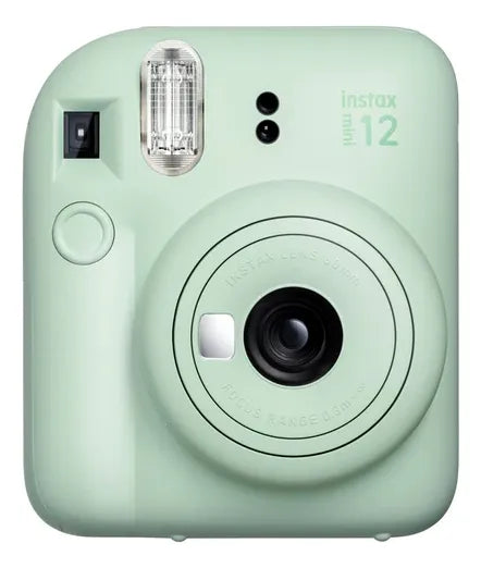 KIT INSTAX MINI 12 VERDE FUJI + PACK ACCESORIOS EXCLUSIVOS VERDE MENTA GRADO B