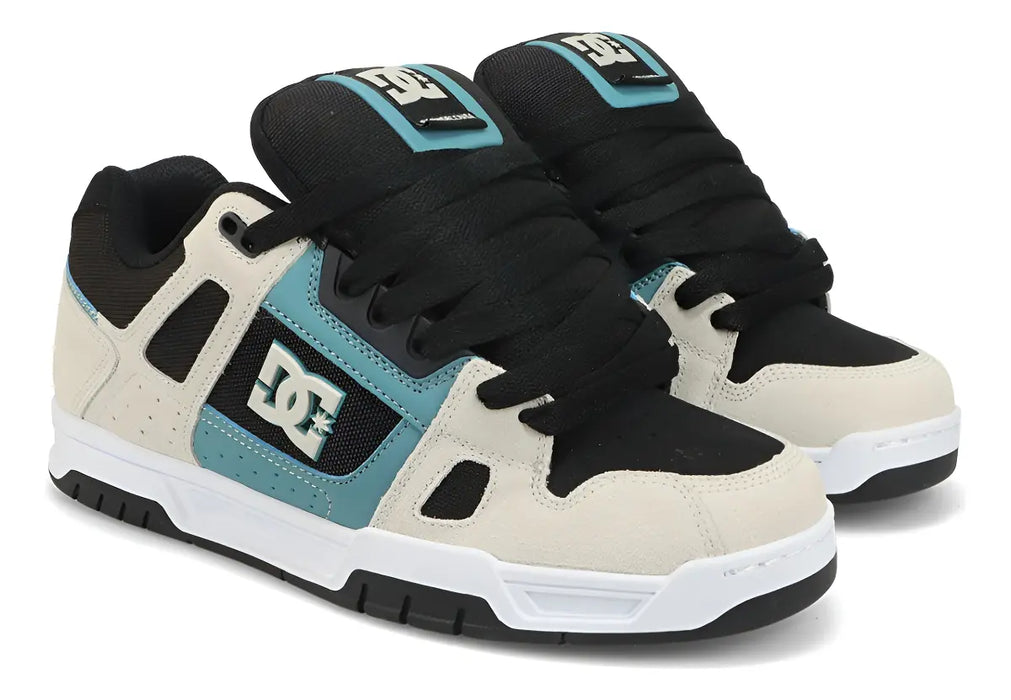 ZAPATILLAS DC SHOES STAG HOMBRE GRIS TALLA 28.5 MX GRADO B