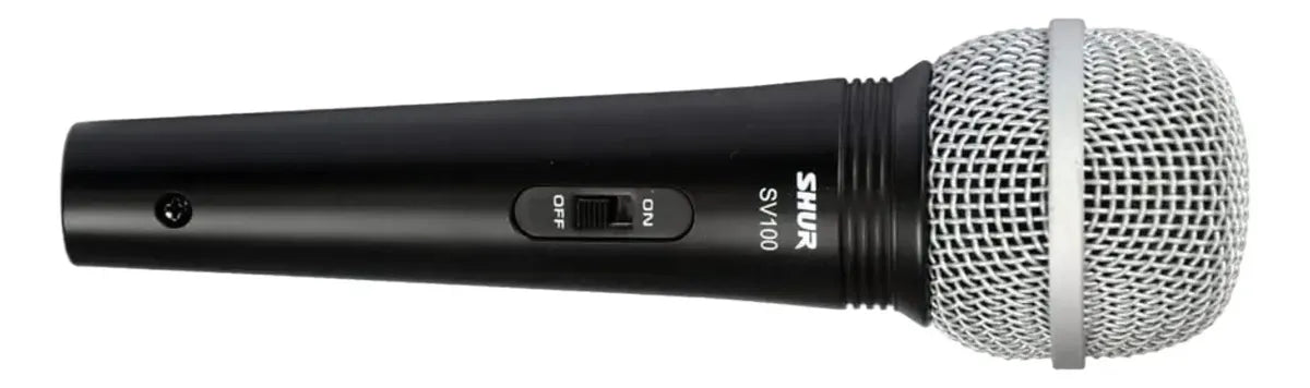 Micrófono Xlr-qtr Negro/plateado Sv100 GRADO B