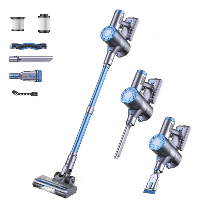 GREENOTE ASPIRADORA INALÁMBRICA 23000PA 4 EN 1 AZUL GRADO A