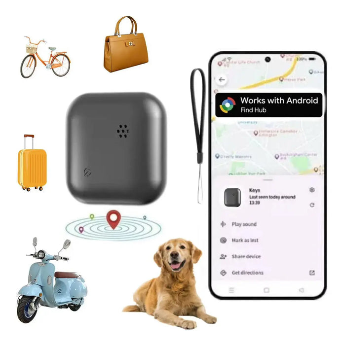 LOCALIZADOR GPS ANDROID AUTOVILES/MÓVILES/MASCOTAS BATERÍA CON UNA AUTONOMÍA DE 365 HASTA DÍAS SEGUIMIENTO EN TIEMPO REAL A TRAVÉS DE APP MÓVIL IMPERMEABLE IP67