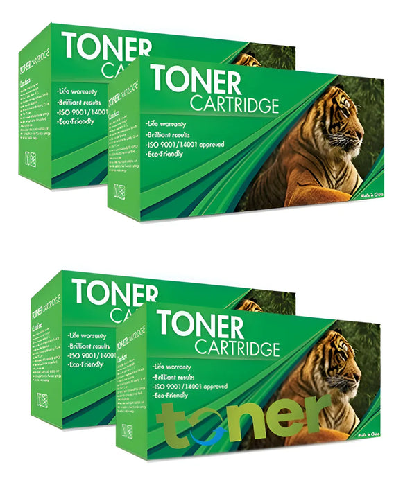 kit 4 toner generico tigre color 206x  w2110x  m255 sin chip 1 GRADO B
