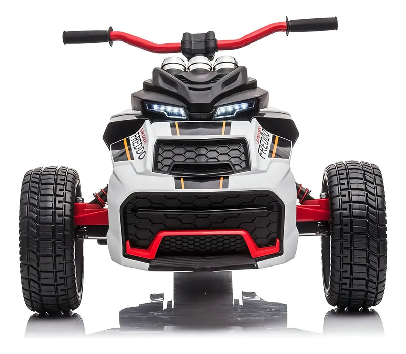 MOTOCICLETA ELÉCTRICA SPYDER 3 RUEDAS INFANTIL 24V 3-6 AÑOS GRADO B