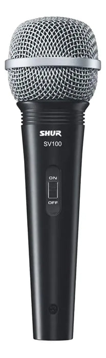 Micrófono Xlr-qtr Negro/plateado Sv100 GRADO B