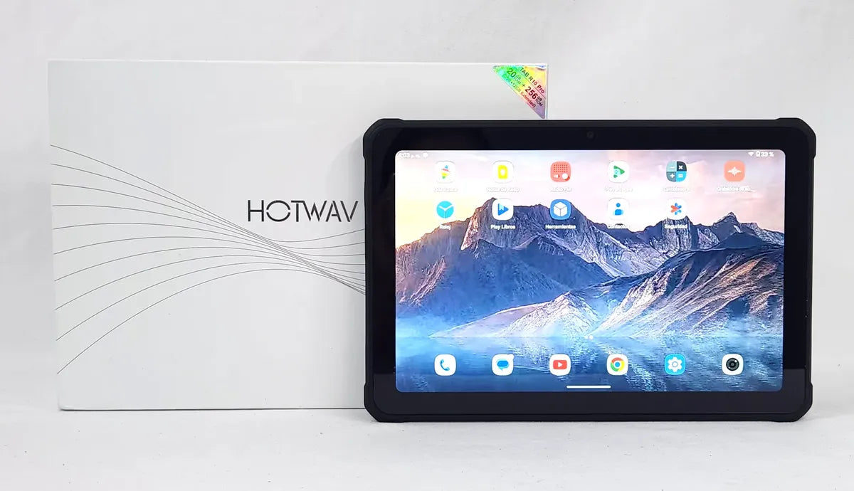 Tablet Hotwav R10 Pro De 10.1  Con 256 Gb Y 20 Gb De Ram Negro GRADO A
