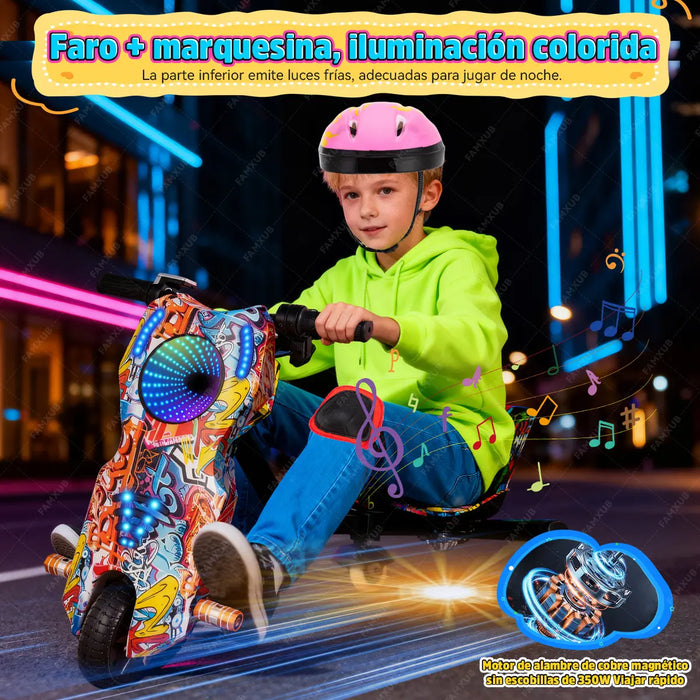 SCOOTER ELECTRICO ASH YA 3 RUEDAS 3 VELOCIDADES BLUETOOTH GRADO B