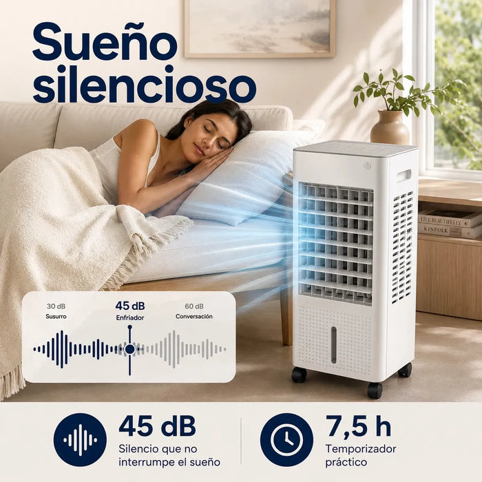 Ventilador Censtech 4 en 1 13L 70° 3 Velocidades Blanco Grado B